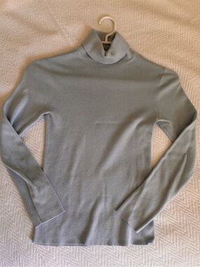 Dynamite Light Blue Turtleneck